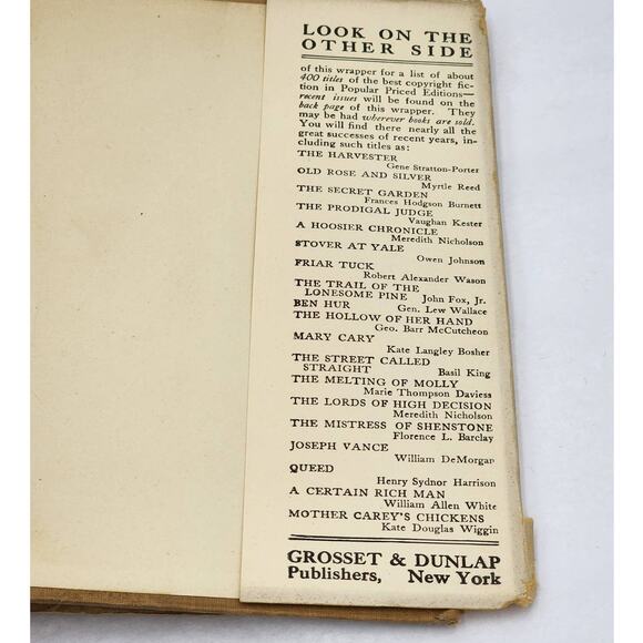 Personality Plus by Edna Ferber 1st Edition Novel Dust Jacket Antique Book 1914 - Picture 5 of 16